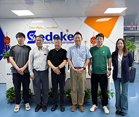 Japanese customers visit Sedeke